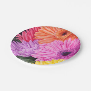 BRILLIANT GERBER FLOWERS PAPIER BORD