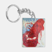Brilliant Maine Lobster Sleutelhanger (Voorkant Links)