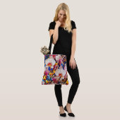 Brilliant Orchid Canvas tas (Op model)