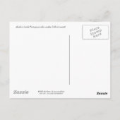 Brilliant Pink Inside Passage Sunset Postcard Briefkaart (Achterkant)