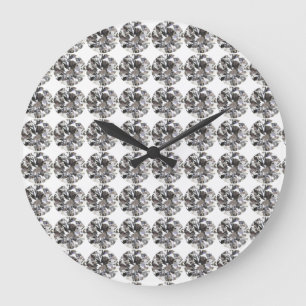 Brilliant Round Diamond Grote Klok