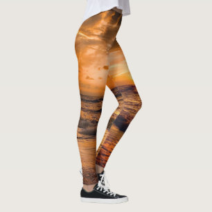 Brilliant Sunset Dames Leggings