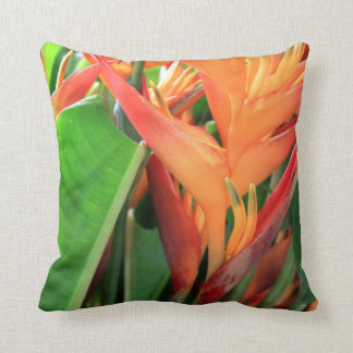 Brilliant Tropical Heliconia Florals Kussen