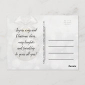 Brilly Baubles Noël Dîner de fête Invitation (Dos)