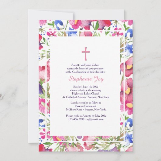 Brilly mooie uitnodiging (Voorkant)