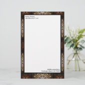 Brimitin Warrior Pattern 00120150507213527 Briefpapier (Staand voorkant)