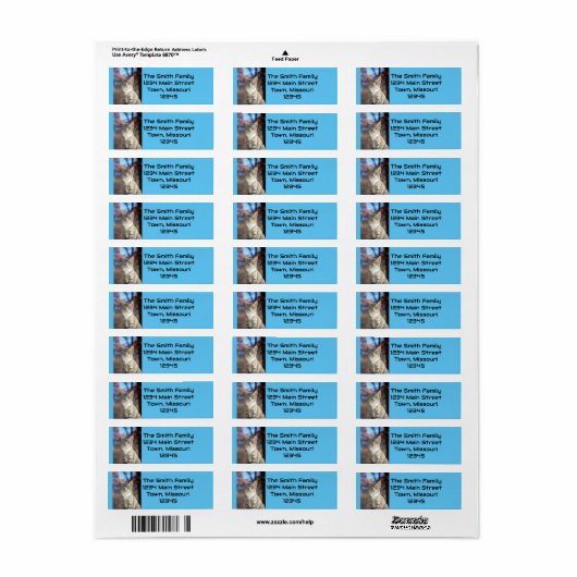 Brin Etiket (Full Sheet)