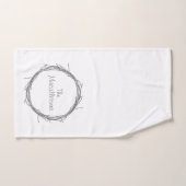 Brindilles et vignes (Serviette à main)