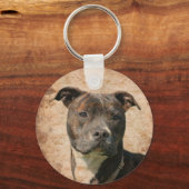 Brindle bol sleutelhanger (Voorkant)