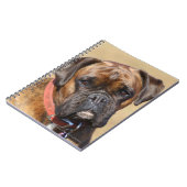 Brindle Boxer Dog Notitieboek (Linkerzijde)