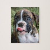 Brindle Boxer Puppy Puzzle - Boxer Dog Puzzels (Verticaal)