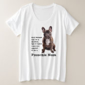 Brindle French Bulldog Maman (Design devant)