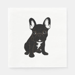 Brindle French Bulldog Servet
