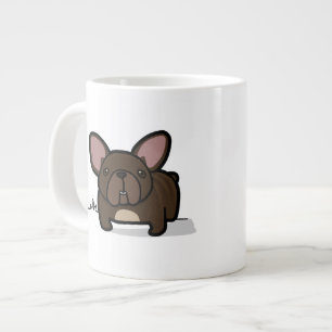 Brindle Frenchie Grote Koffiekop