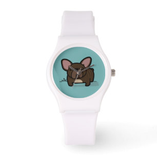 Brindle Frenchie Horloge