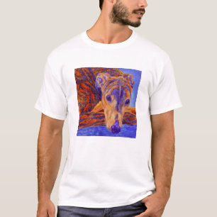 Brindle Greyhound - T-shirt léger - "Ace"
