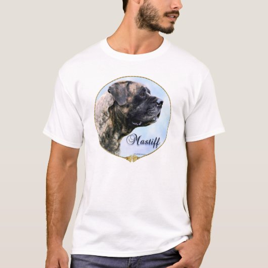 Brindle Mastiff Portrait shirt (Voorkant)