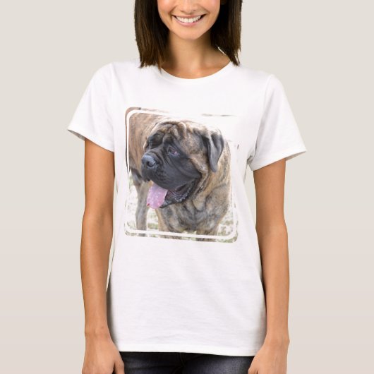 Brindle Mastiff T-shirt (Voorkant)