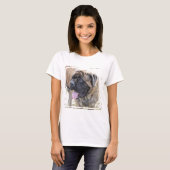 Brindle Mastiff T-shirt (Voorkant volledig)