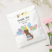 Brindle Napolitaanse Mastiff Hond Bedankzakje (Gezegeld)