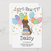 Brindle Napolitan Mastiff Dog Verjaardag Kaart (Voorkant / Achterkant)