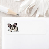 Brindle Pied Frenchie Etiket (Insitu)