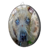 Brindle Pit Bull Puppy van Shirley Taylor Dartbord (Voorkant Rechts)