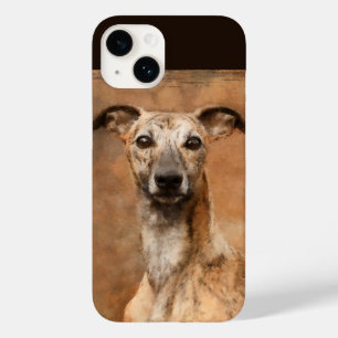 Brindle Whippet Dog Case-Mate iPhone 14 Hoesje