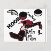 Bring It On - Speelse kerst- en ruimtemashup Briefkaart (Voorkant)