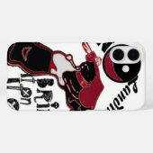 Bring It On - Speelse kerst- en ruimtemashup Case-Mate iPhone Case (Achterkant (horizontaal))