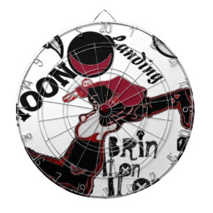 Bring It On - Speelse kerst- en ruimtemashup Dartbord