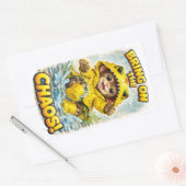 Bring on the Chaos Sticker Cute Dino (Envelop)