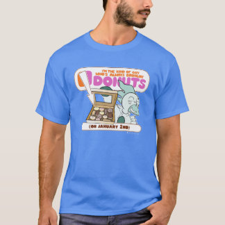 Bringin' Donuts - T-shirt van Mannen van vleeskuik