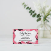 Brink Roze Camo; Camouflage Visitekaartje (Staand voorkant)