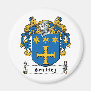 Brinkley Family Crest Magneet