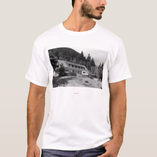 Brinnon, WA Uitzicht van de Olympische Inn op het T-shirt