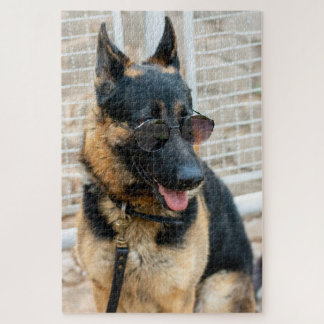 BRINQUEDO PASTOR ALEMÃO LEGPUZZEL