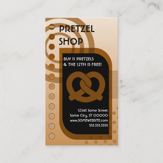 brins de fidélité de bretzel doux (Devant)