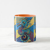 Brio het zeepaardje! Original Art Beverage Mok (Midden)