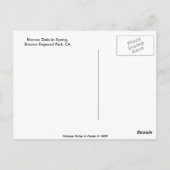 Briones Oaks Briefkaart (Achterkant)