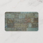 Brique maçonnerie, bloc Carte de visite d'entrepri (Dos)