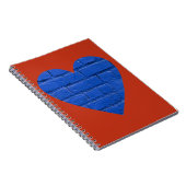 Briques bleues sur le Carnet de Red Heart (Côté Droit)