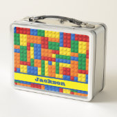 Briques colorées Blocs de construction | Lunchbox  (Dos)
