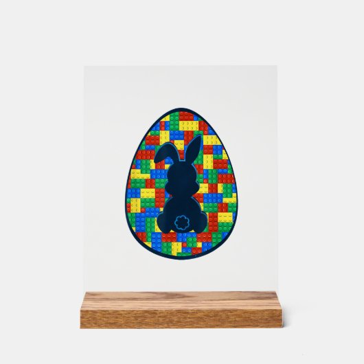 Briques de construction Lapin de Pâques Garçons Fi (Recto)