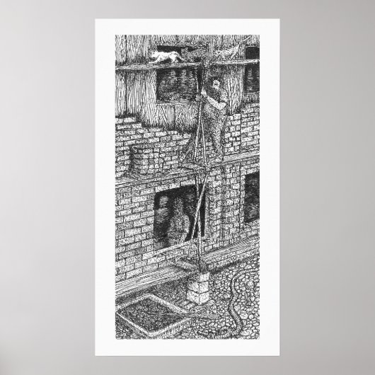 Briques - Poster (Devant)