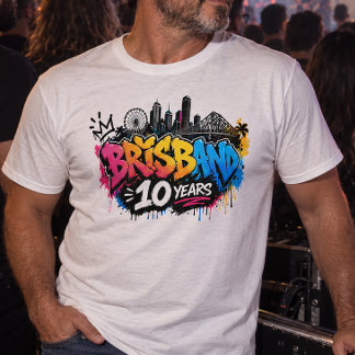 Brisbane 10 jaar t-shirt
