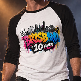 Brisbane 10 jaar t-shirt