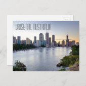 Brisbane Australia briefkaart (Voorkant / Achterkant)