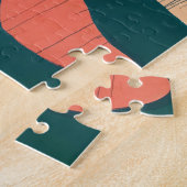 Brisbane Australia Graffiti Street Art Mural Legpuzzel (Zijkant)