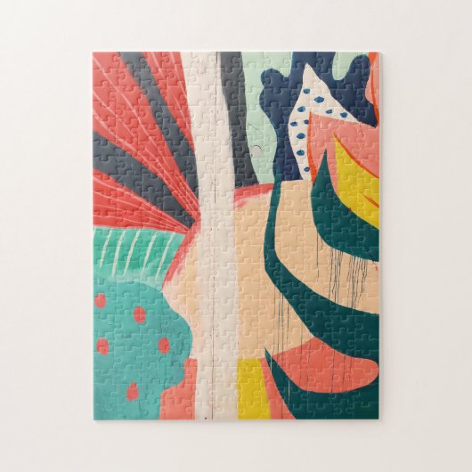 Brisbane Australia Graffiti Street Art Mural Legpuzzel (Verticaal)